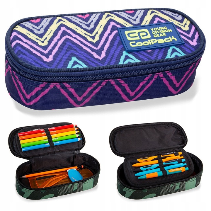 Školský peračník - Coolpack ceruzka Case School Schet 1 Flexy Chamber