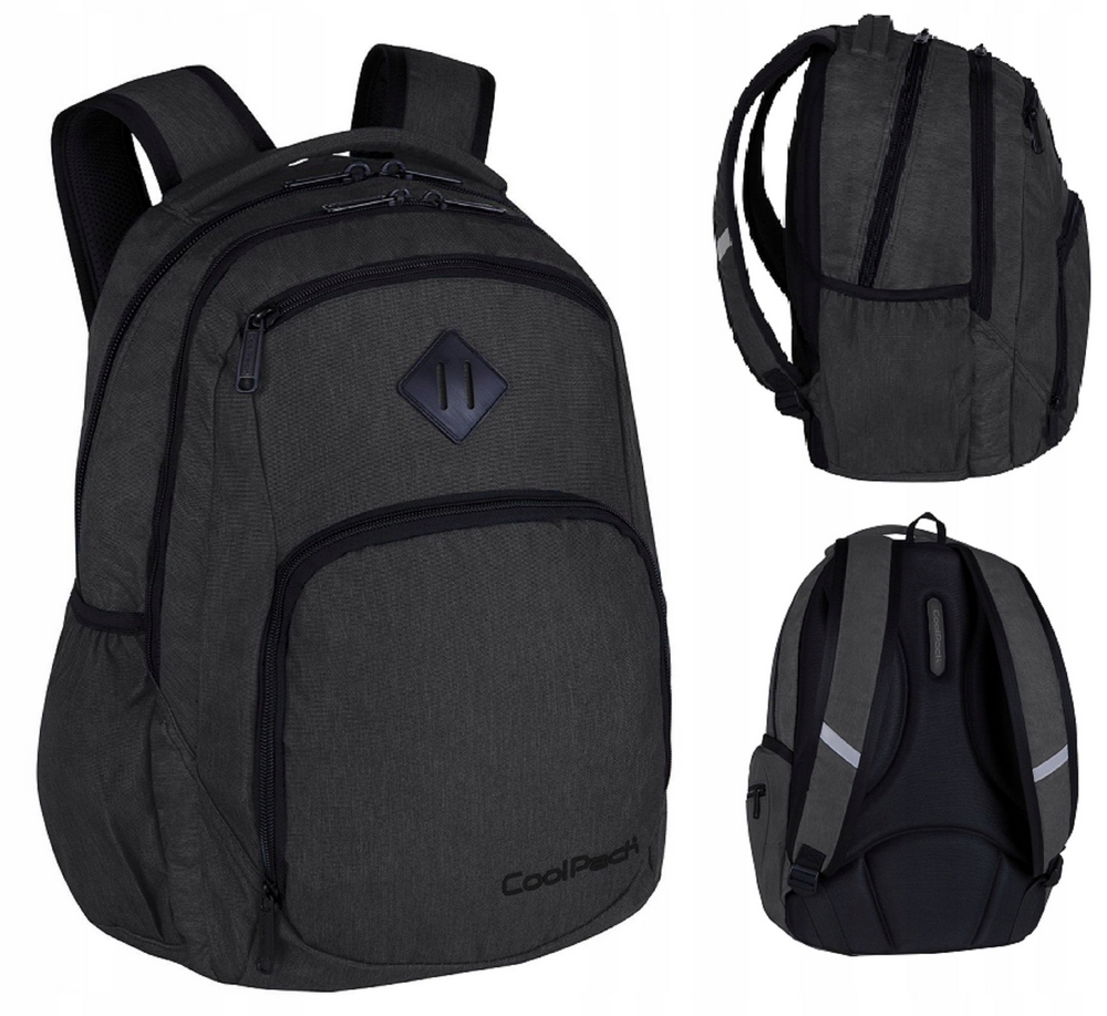 COOLPACK Školský batoh do školy priestranný A4 + plán