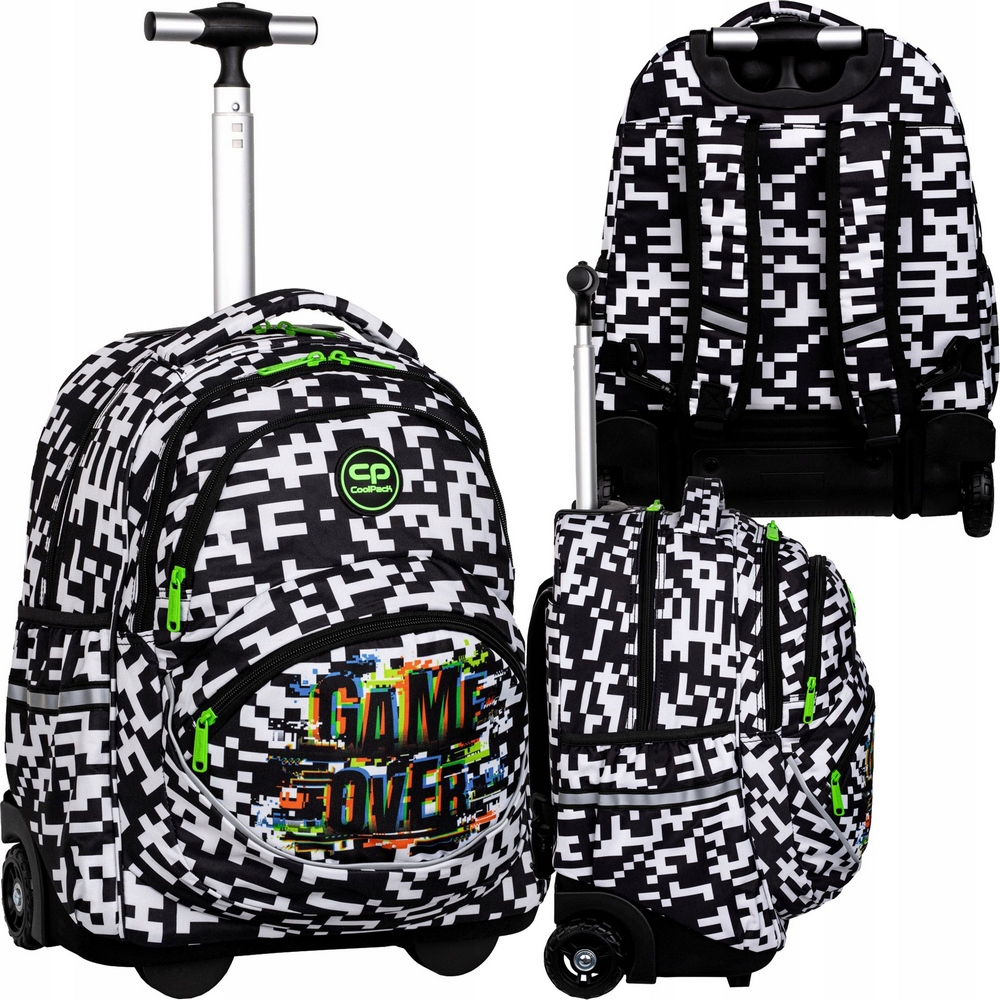 Mladistvý školský batoh na kolieskach CoolPack Starr – odolnosť a štýl
