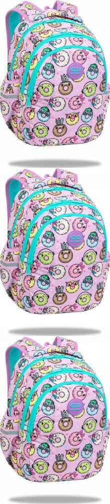 Školský batoh CoolPack Joy S s motivom veselých šišiek pre prváčky
