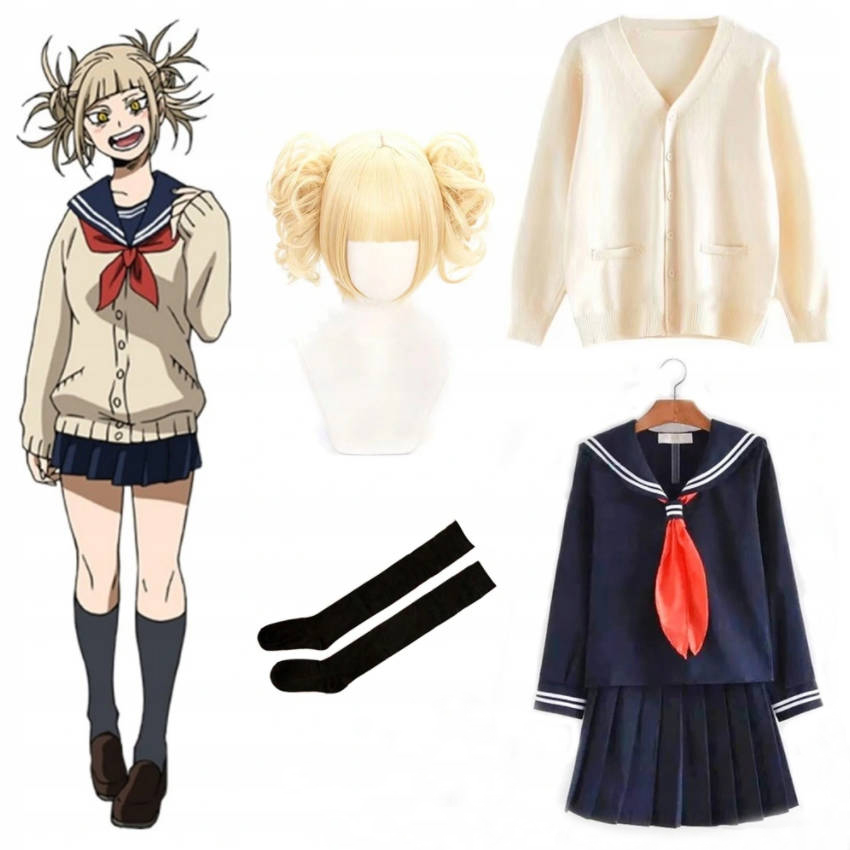 Kostým, maska - Cosplay kostým My Hero Academia Hitiko Toga Bnha