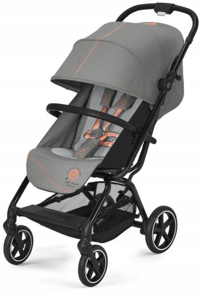 Vychádzkový kočík - CYBEX EEZY S + 2 KOČÍKY KOČÍK ŠEDÝ