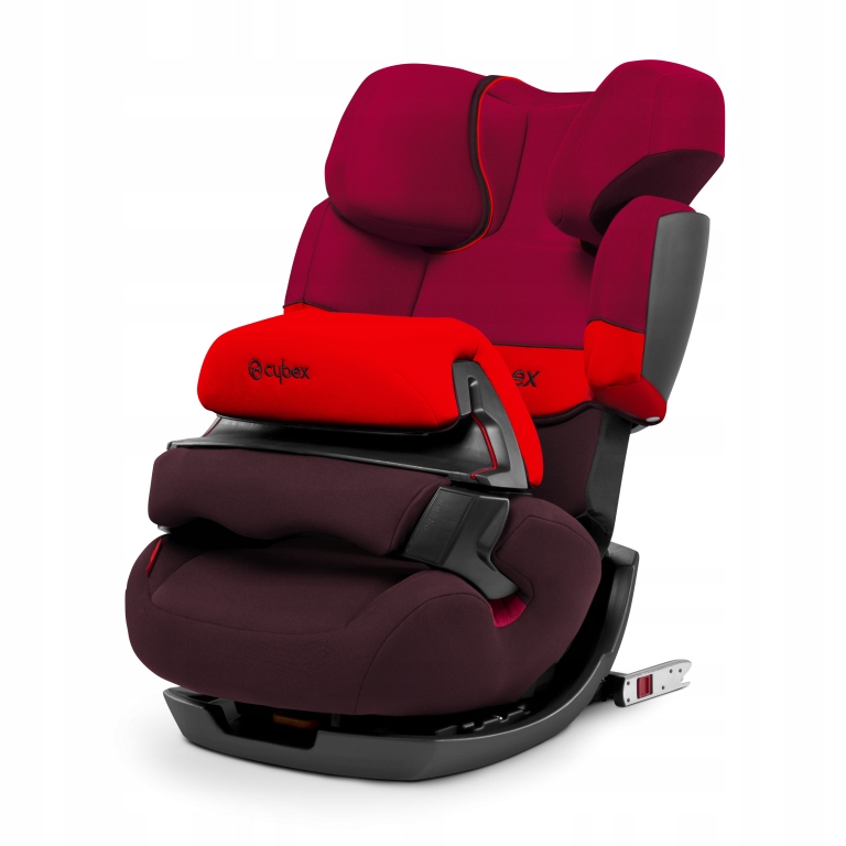 Cybex Pallas-Fix Red-Fialové sedadlo 9-36 kg