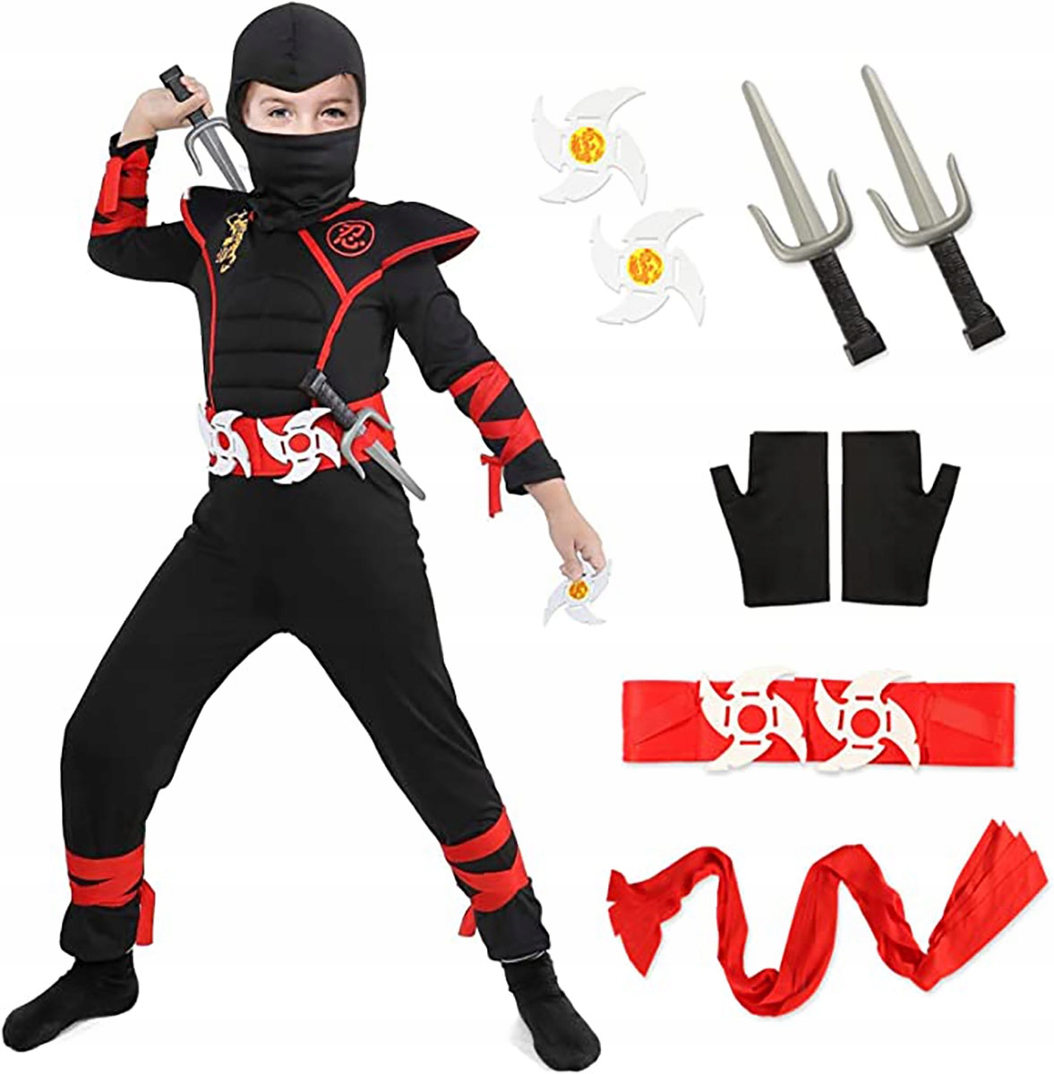 Kostým pre chlapca- Ninja Stoys kostým, 134-140