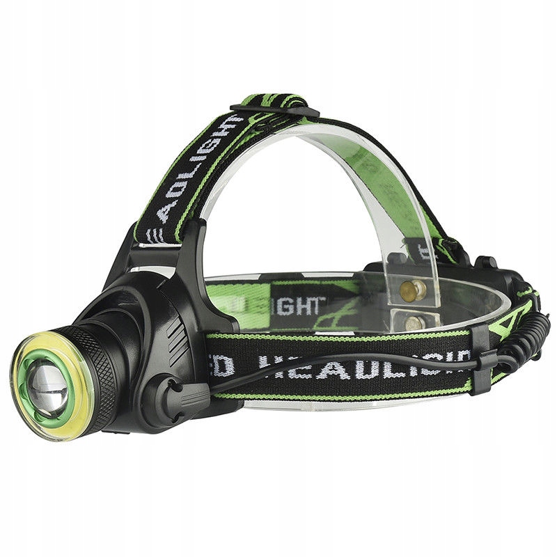 Svetlomet LED baterka Zoom Cree XM-L T6 + COB AKU