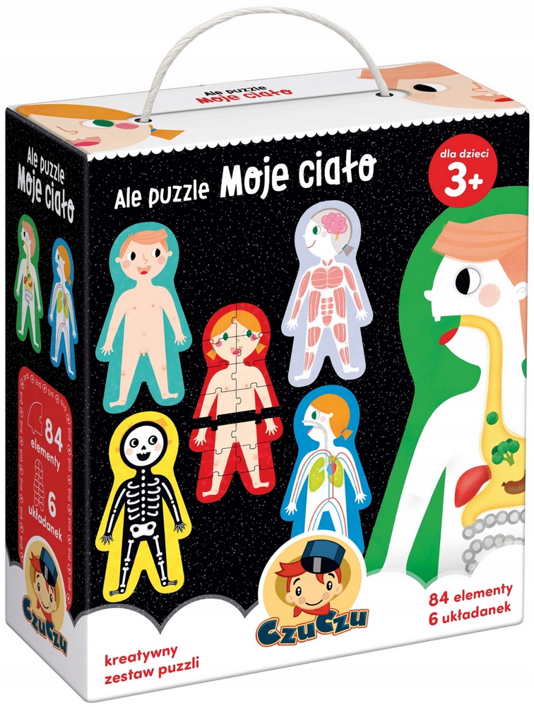 Puzzle czuczu, ale hádajte moje telo 84 el.