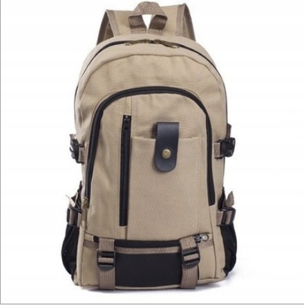 Aktovka - Capacity Leisure Travel Double-Shouler Bag (Khaki)