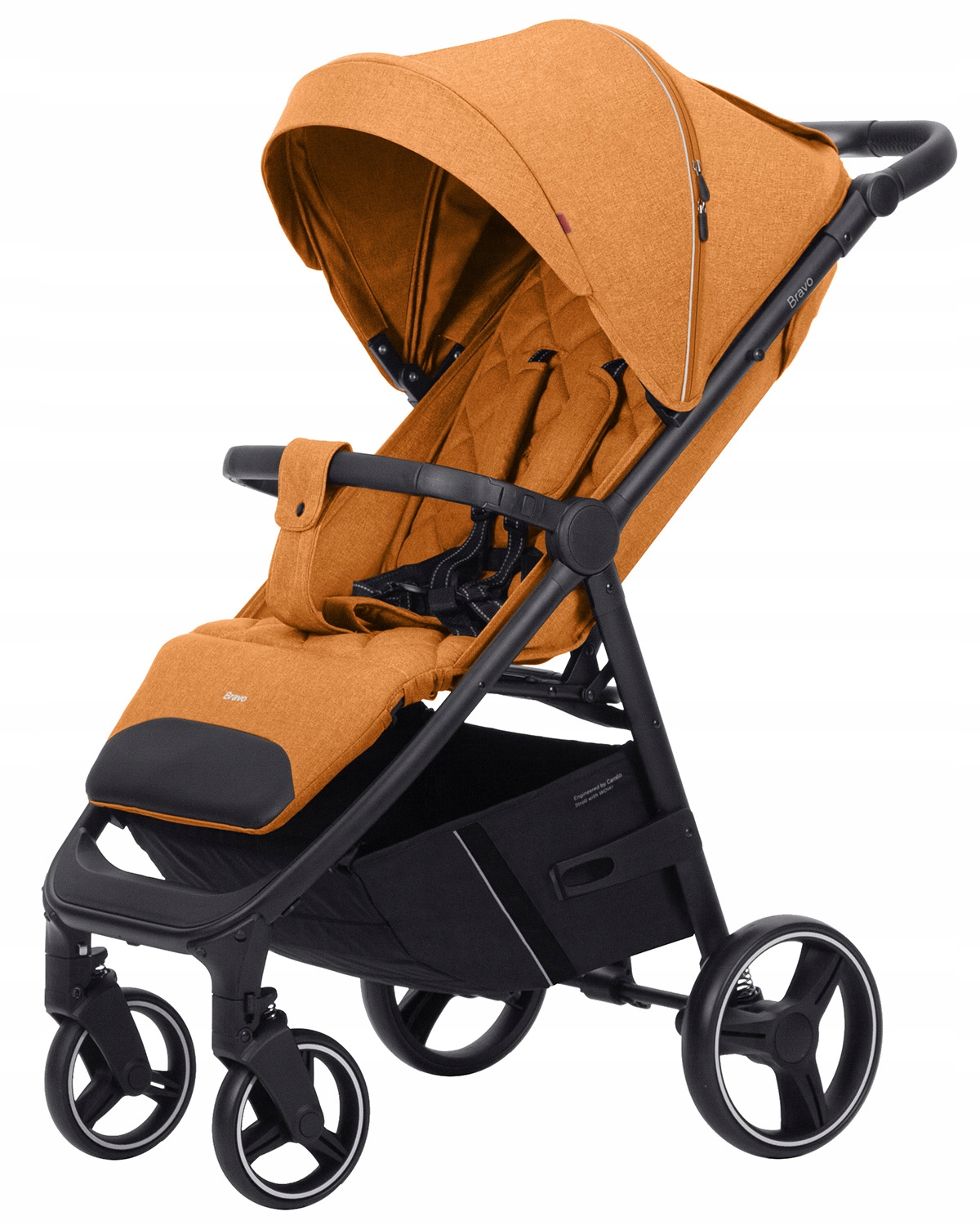 Vychádzkový kočík - Carrello Bravo 2023 CRL -8512 - Amber Orange