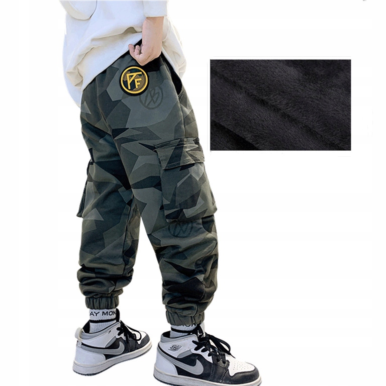 Tepláky Jiren4643 160 čierna, viacnásobná