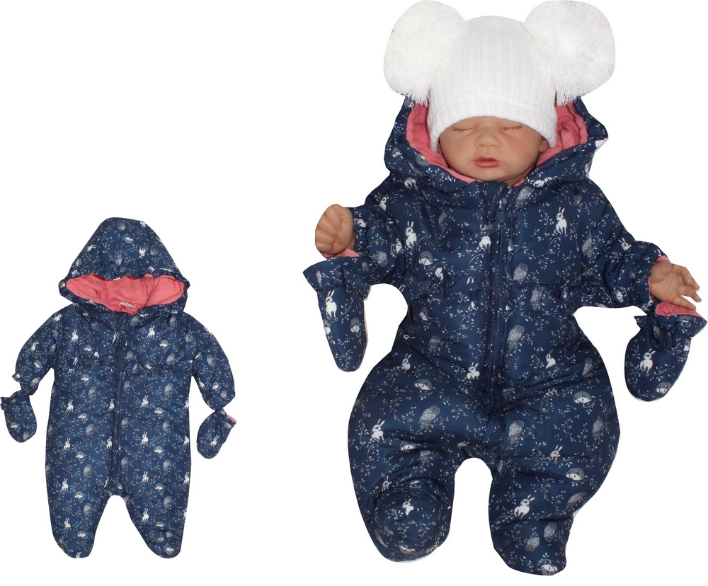Detská kombinéza - Detské kombinézy Lilly a Jack 62 Navy modré
