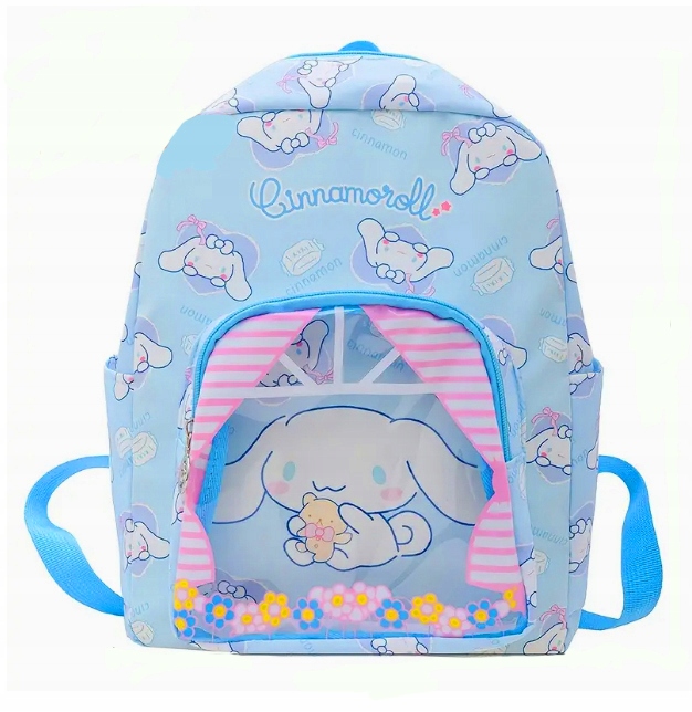 Vodeodolný školský batoh Hello Kitty Sanrio Kawaii, 32 cm