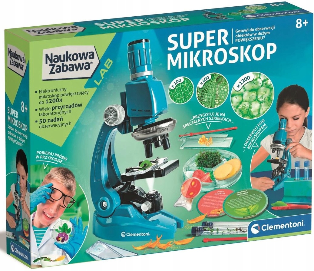 Clementoni Detský vedecký mikroskop