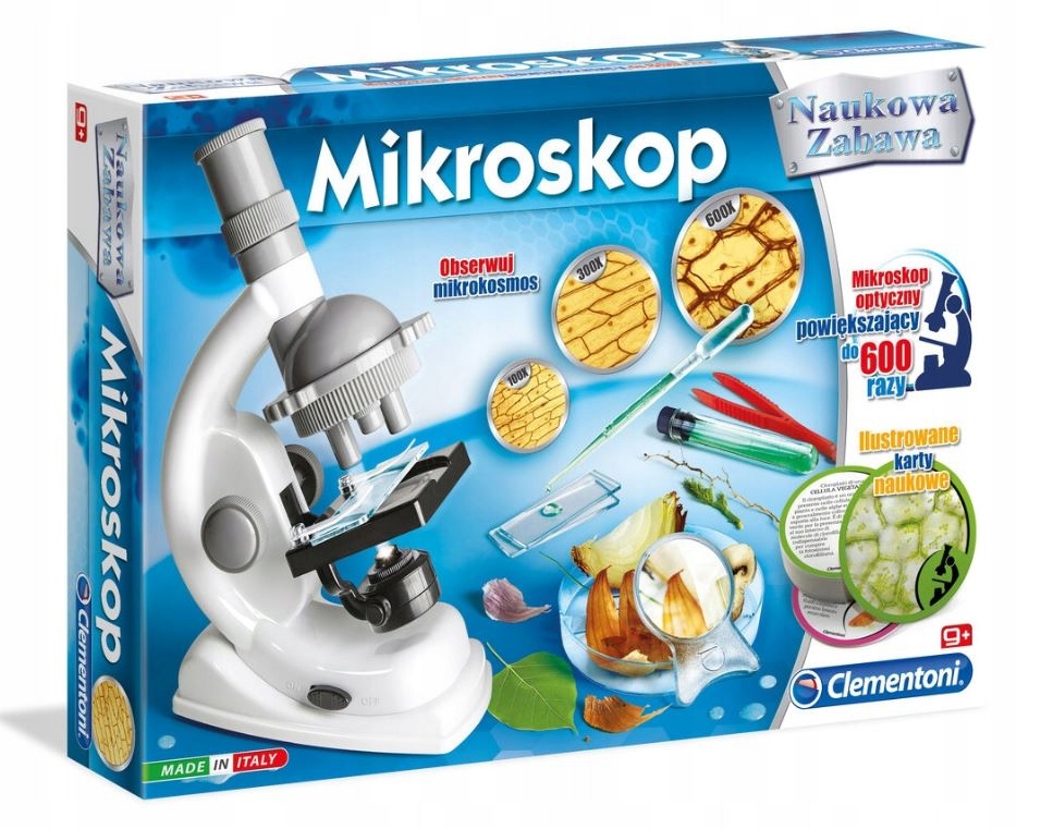 Mikroskop pre deti - Veľké skladanie bábik + nábytok + kufríkové deti LED miestnosť