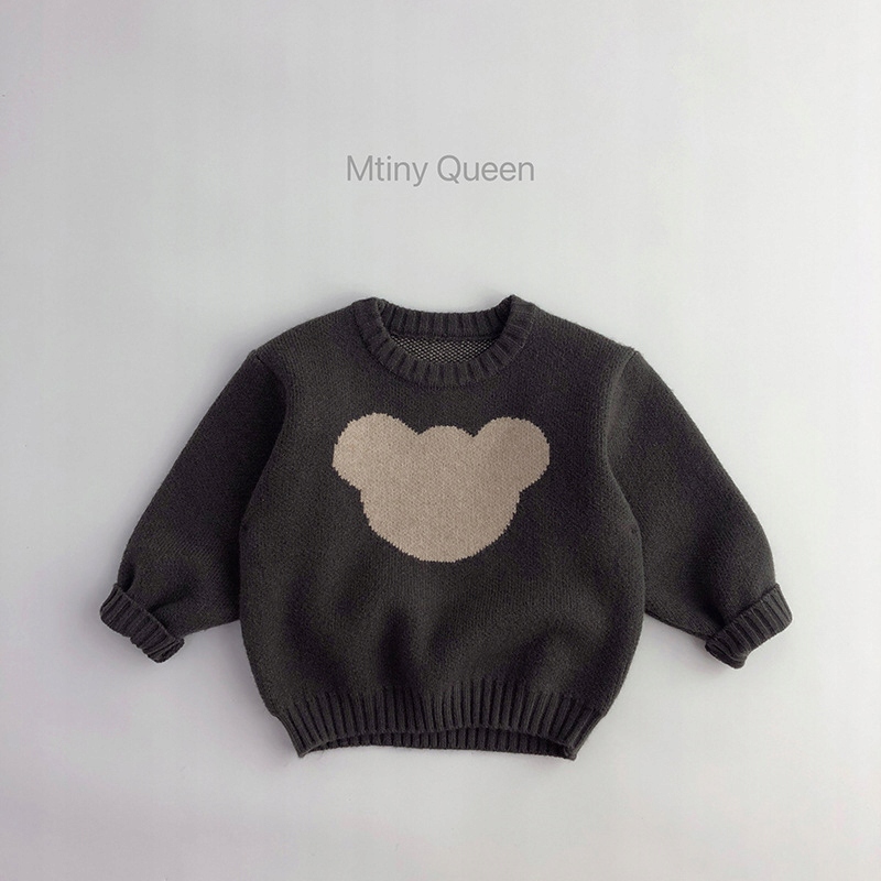 Detský sveter - Zara baby 80 šedý sveter
