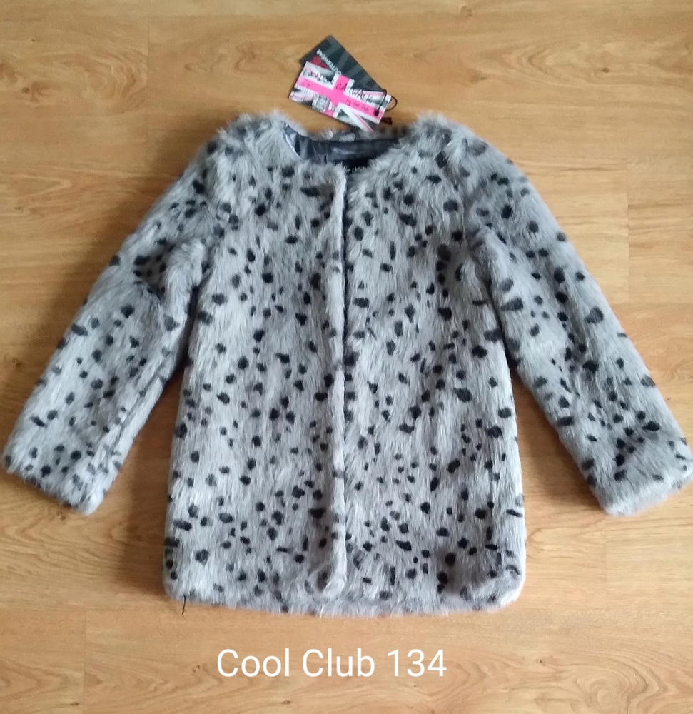 Detská bunda - Cool Club kožušina bunda 134