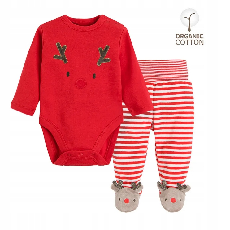 Detský komplet - Baby Set Cool Club 56 biela, červená, šedá, viacnásobná 2 ks.