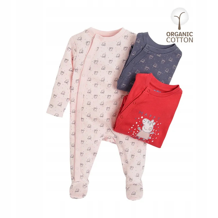 Dojčensky overal - PAJACYK COOL CLUB 80 Red, Navy Blue, Pink, Multi -Colored