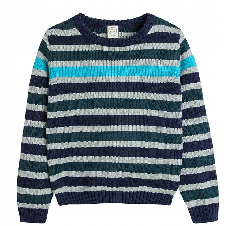 Detský sveter - Cool Club 92 Navy Blue, šedá, viacsekorovaná sveter