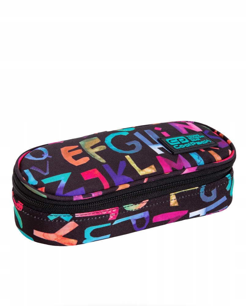 Školský peračník - Coolpack tri -Chamber Cencil Case vybaveného čučoriedok