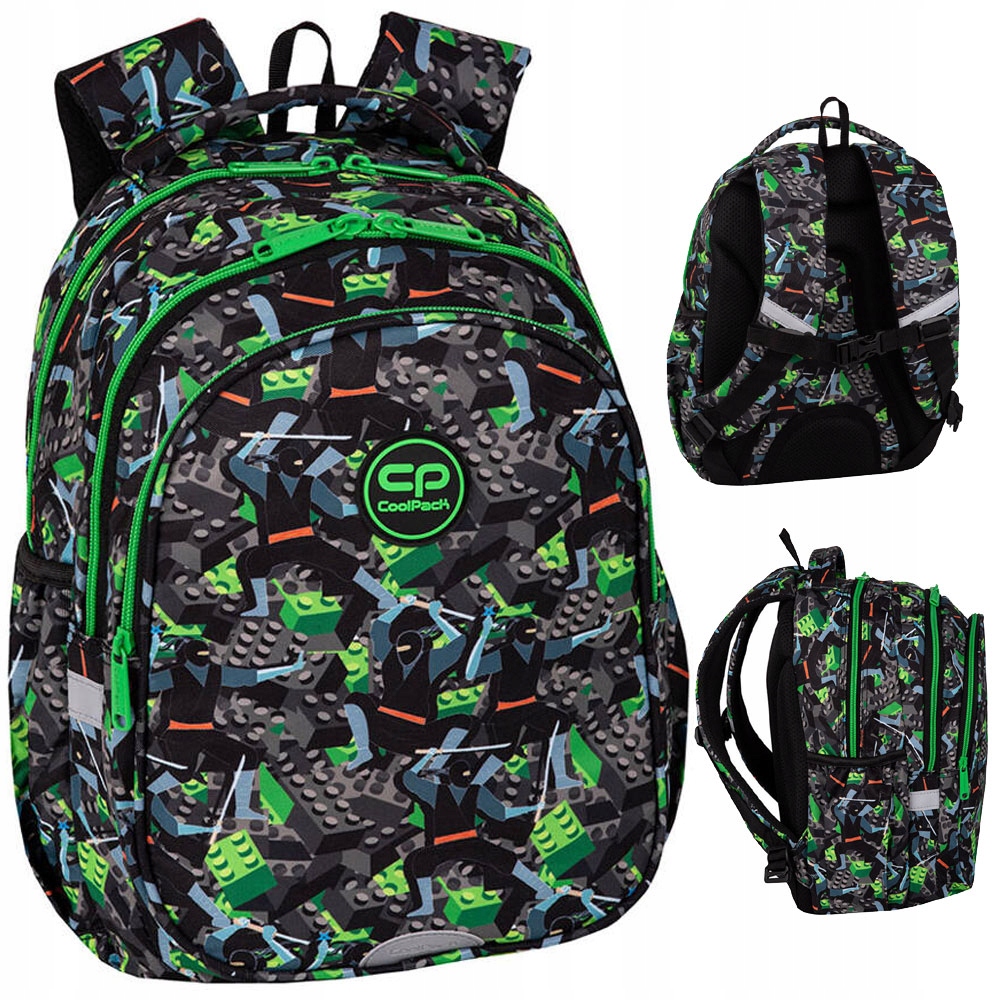 Školský batoh Coolpack Jerry pre chlapcov 1.-3. trieda, model Kids from the block F029823