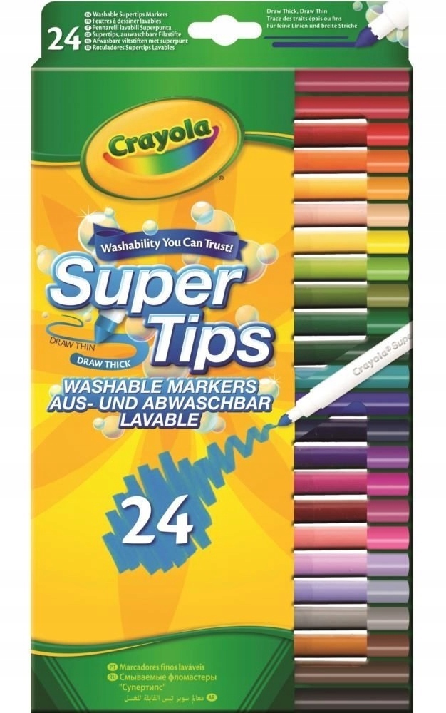 Crayola Felt -TIP perá 24 ks.