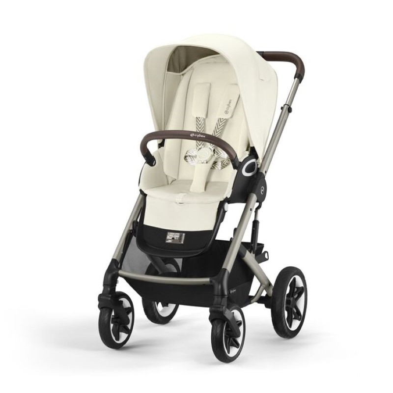 Vychádzkový kočík - Cybex Talos s Lux New Seashell Screeh