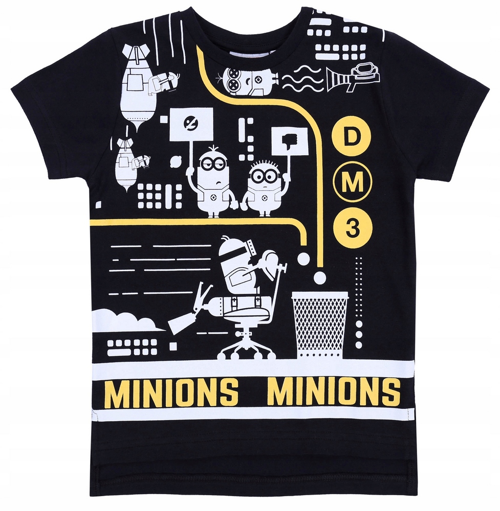 Tričko Despicable Me 116 čierna