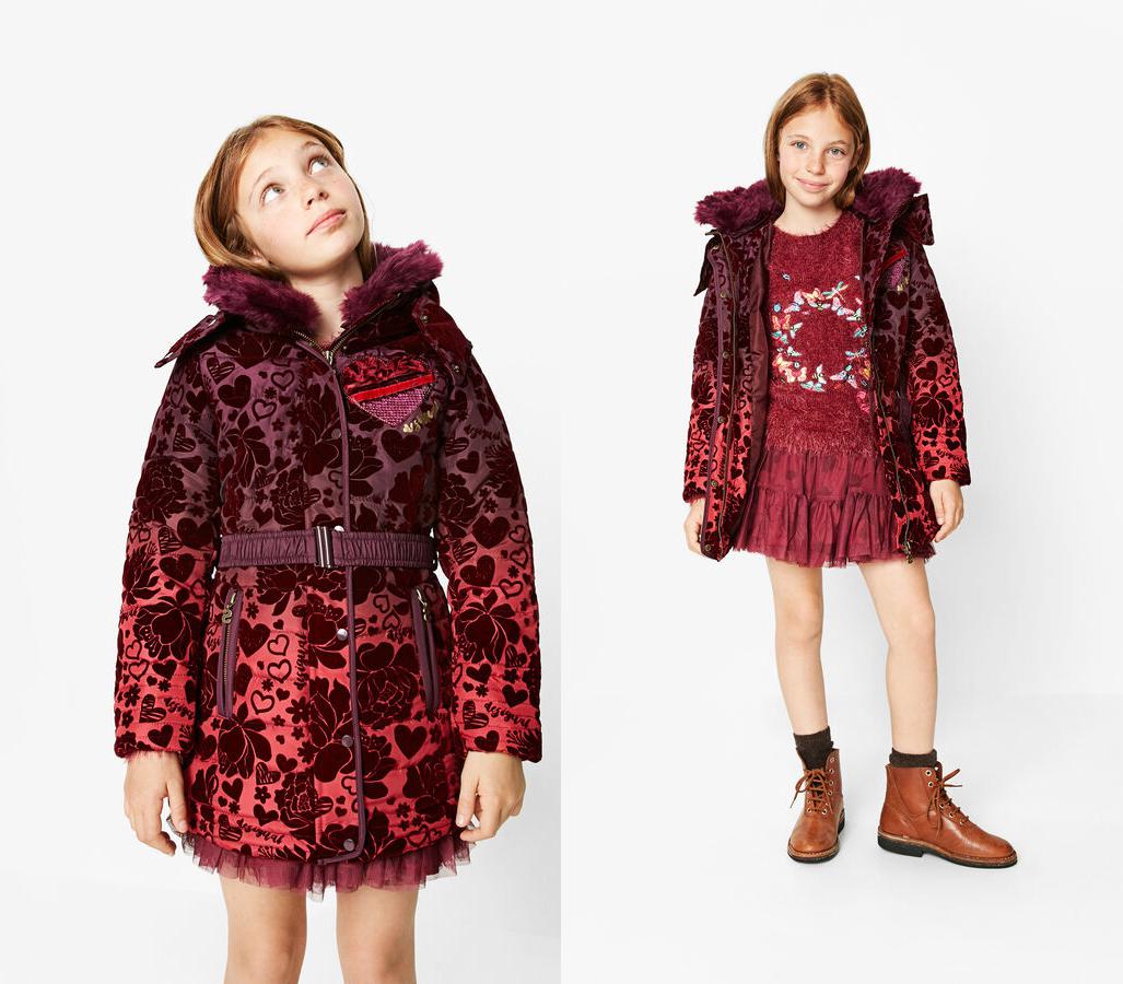 Detská bunda - Spodná bunda Desigual veľkosť 3