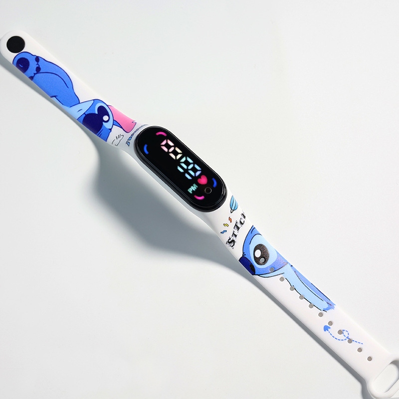 DETSKÉ HODINKY LED FAREBNÝ SMARTBAND