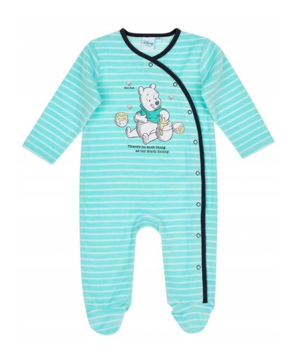 Detské body - PAJACKEK DISNEY 80 Biela, tyrkysová
