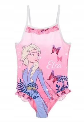 Detské plavky - Disney jeden -kus outfit. 116 ružový
