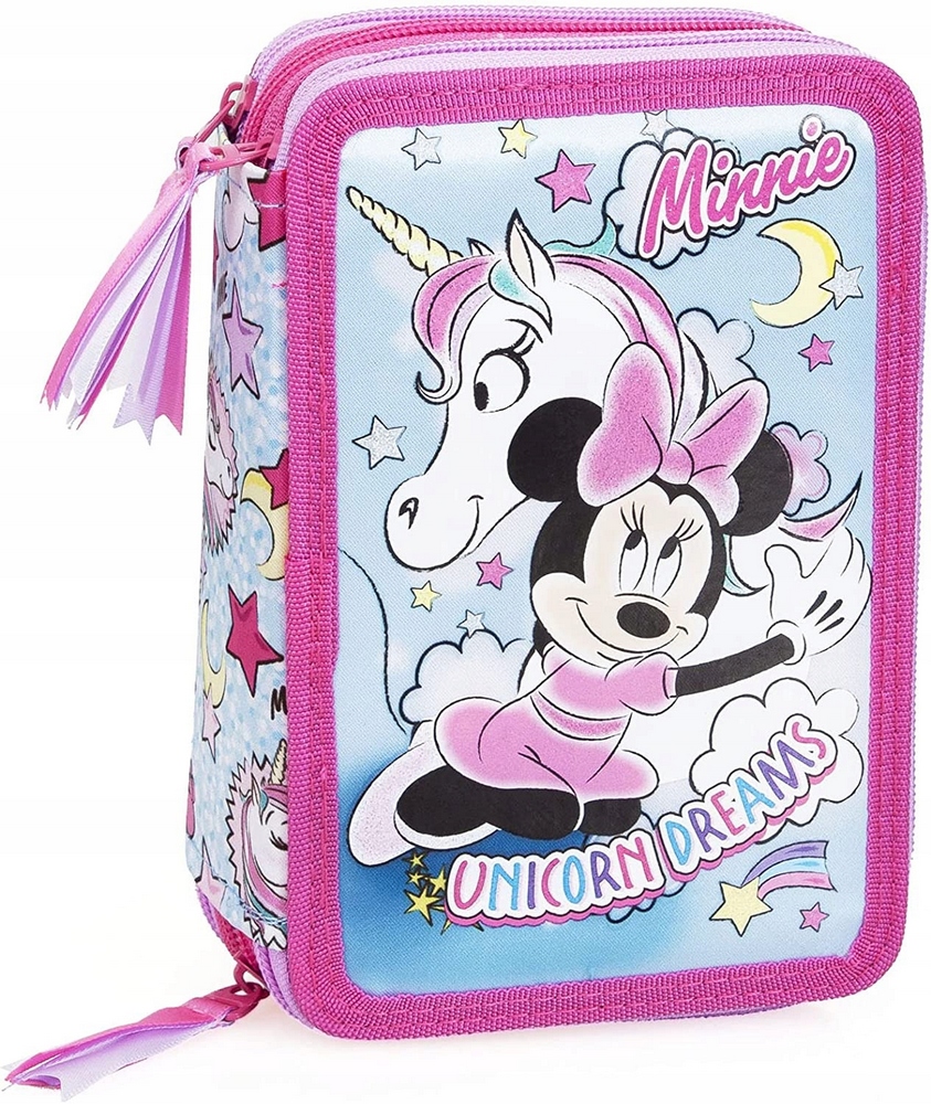 Školský peračník - Disney Mouse Minnie Cencil Case so zariadením