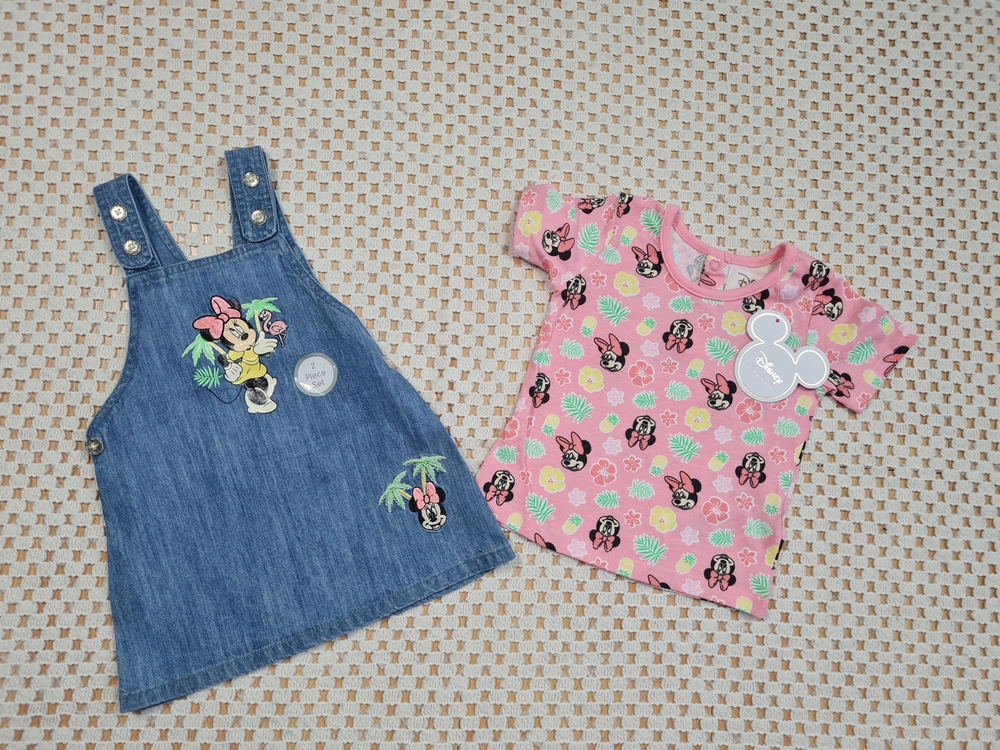 Detský komplet - Disney 68 Baby Set, viacfarebné 2 ks.