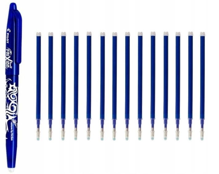 PEN PILOT FRIXION + 14 náhradných náplní