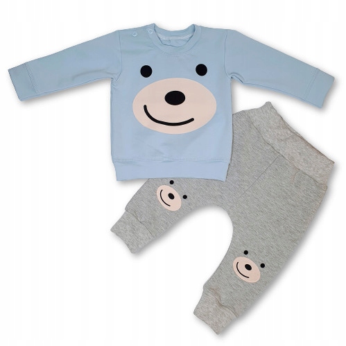 Detský komplet - Detská sada Poľsko 80 Blue, Grey 2 ks.