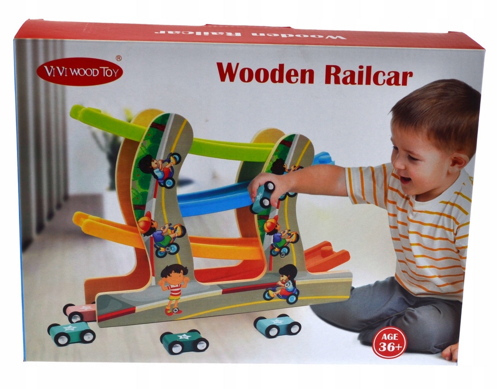 Vivi Woodtoy Car Track