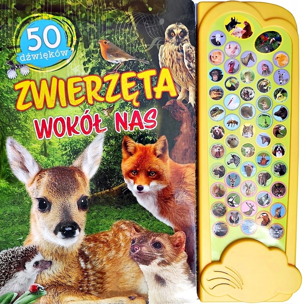 Veľké knihy Zvieratá okolo nás 50 Zvuky