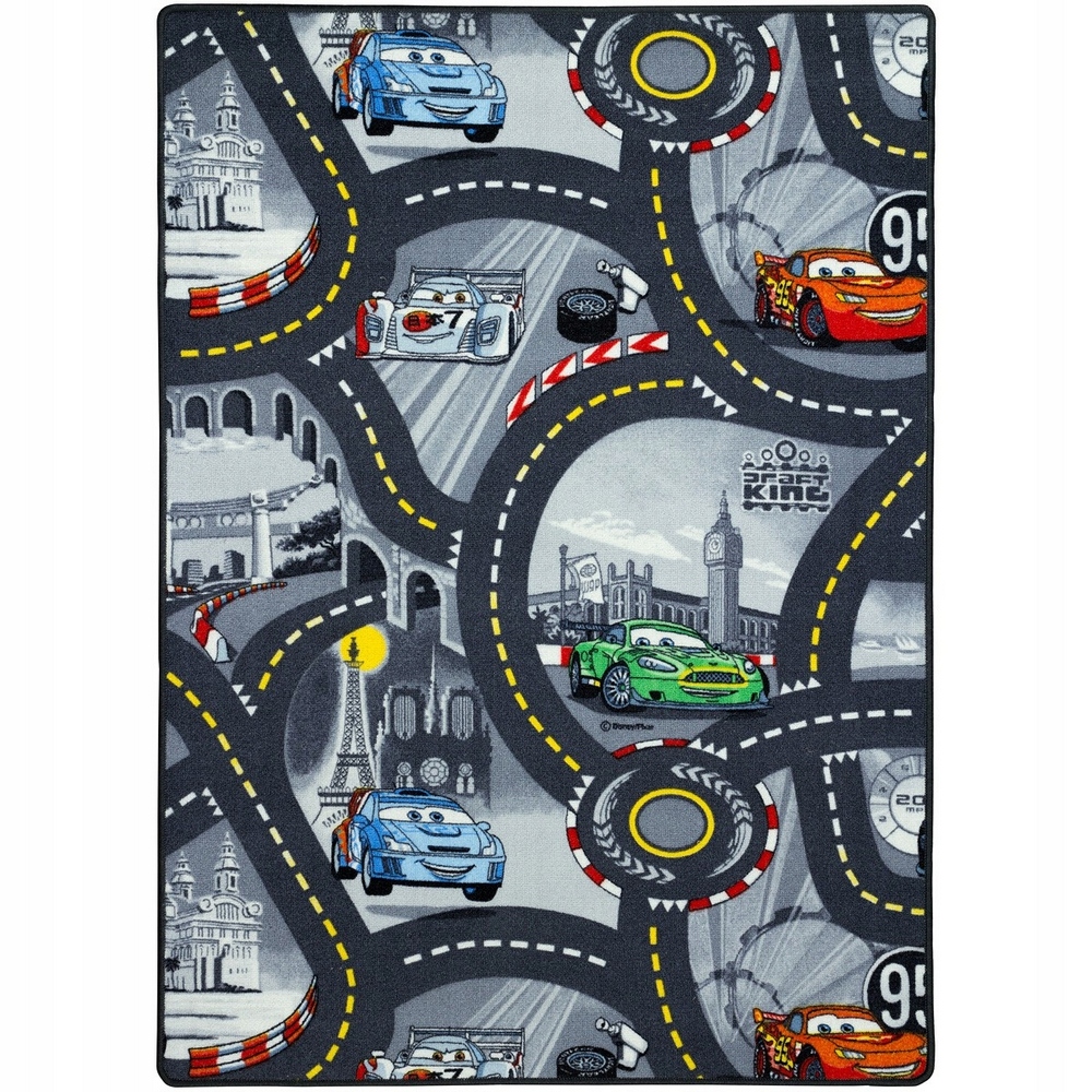Koberec s autom 200 x 300 cm