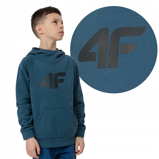 Mikina - 4f Detská mikina Veľkosť 164 Dlhý námornícky rukáv