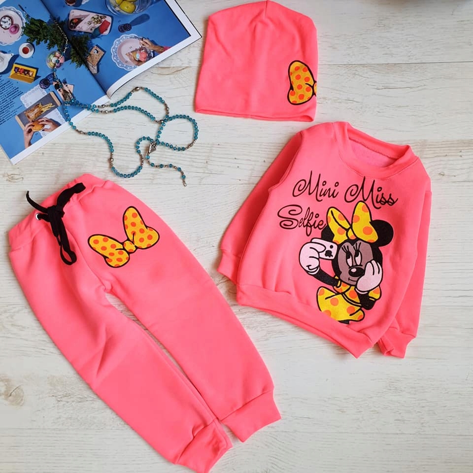 Teplaková súprava - Detské tracksuit City Kids Veľkosť 86 ružová
