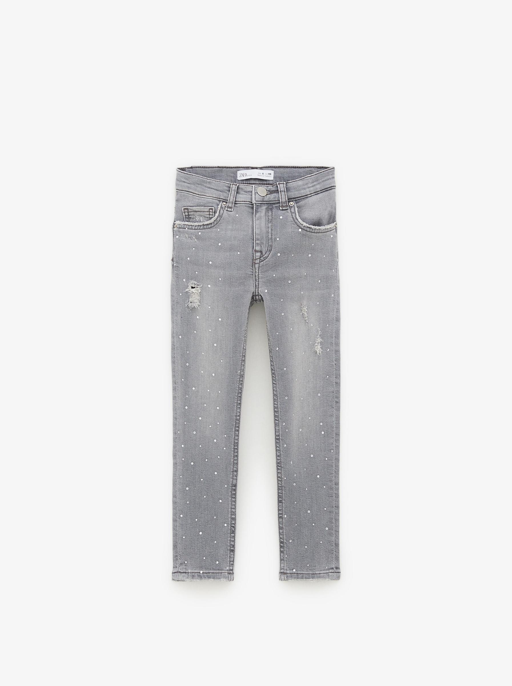 Zara 128 Denim nohavice