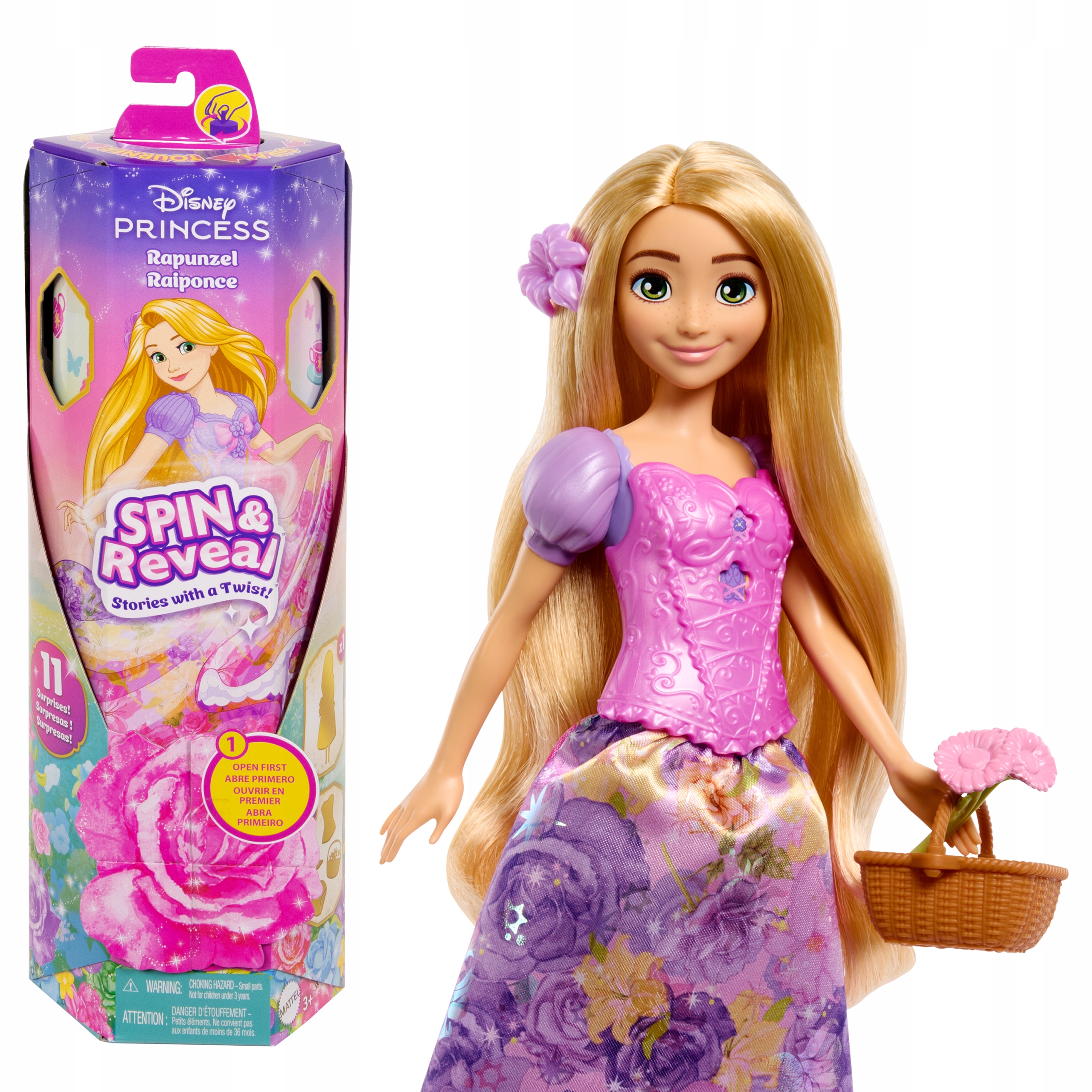 Mattel HTV86 Disney princezná Rapunzel
