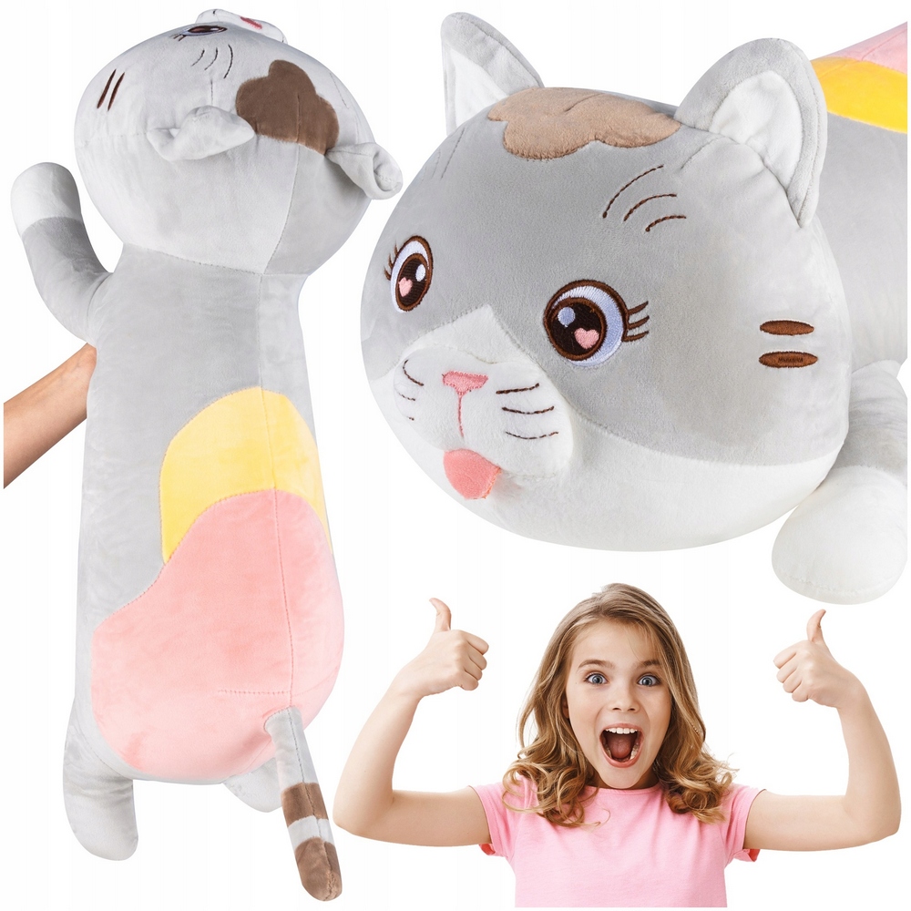L.O.L Surprise zvieratko - Dlhý PLYŠOVÝ VANKÚŠ PRE Mačky, MASKOT CUDDLE