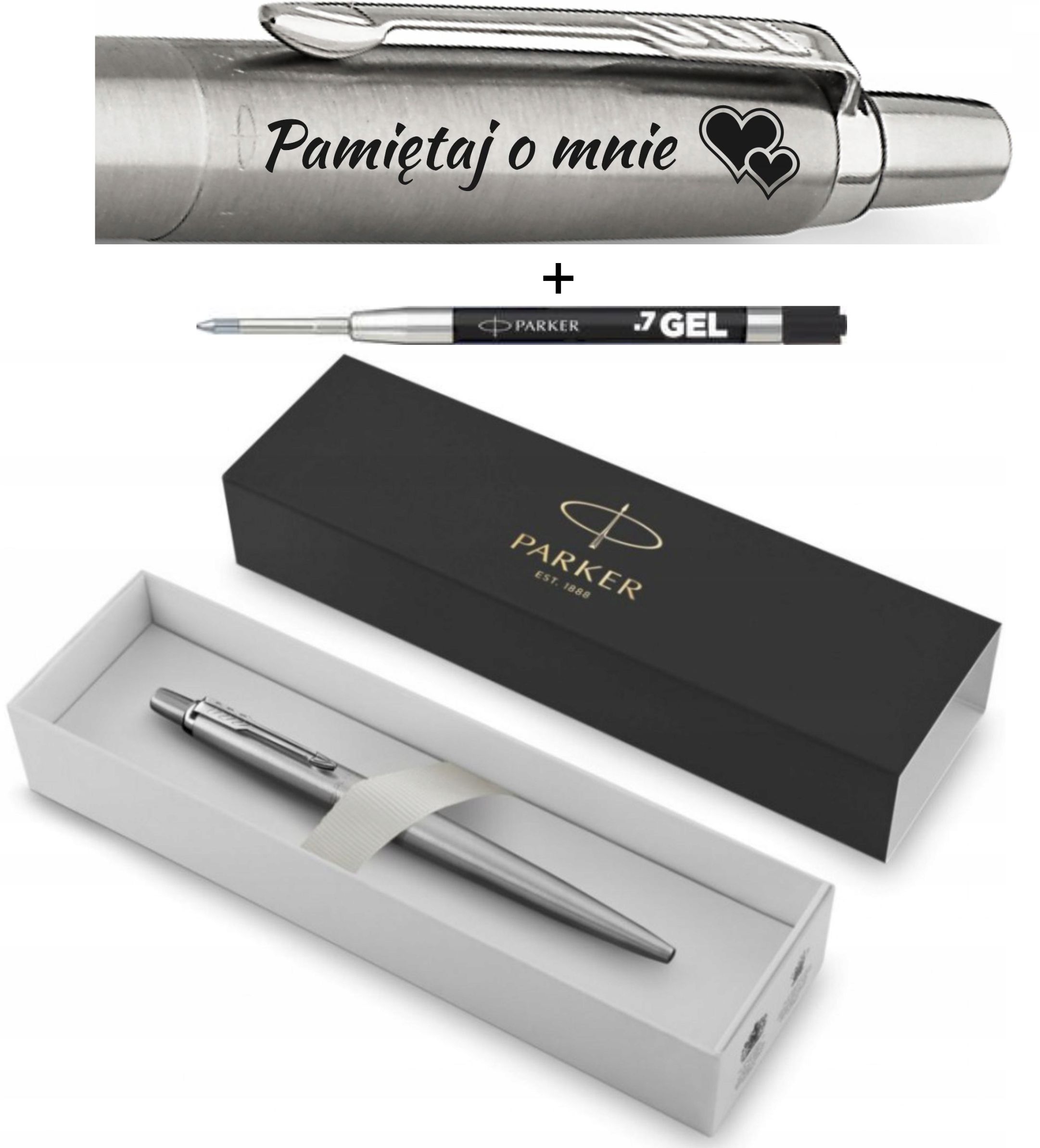 Parker Jotter CT pero s gravírovaním čiernej vložky