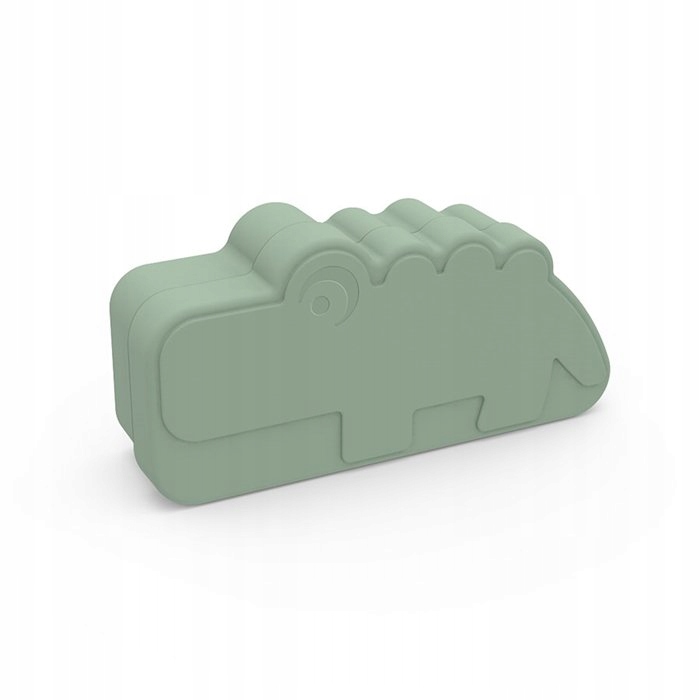 Detský desiatový box, fľaša - Hotovo od Deer Box Lunchbox Croco Green
