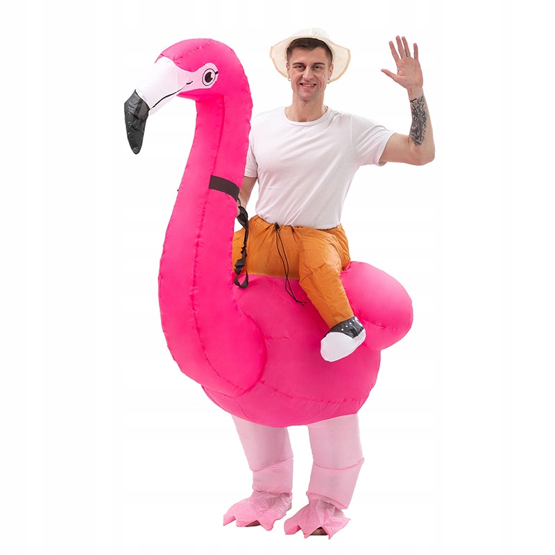 Spoločenský kostým pre dospelých Flamingo