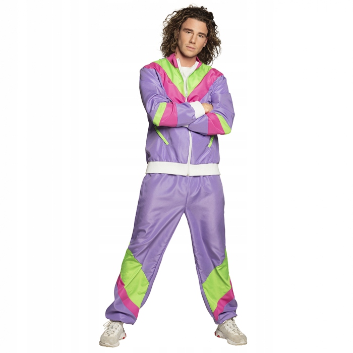 Kostým, maska - Retro oblečenie pre mužov Tracksuit 80. roky