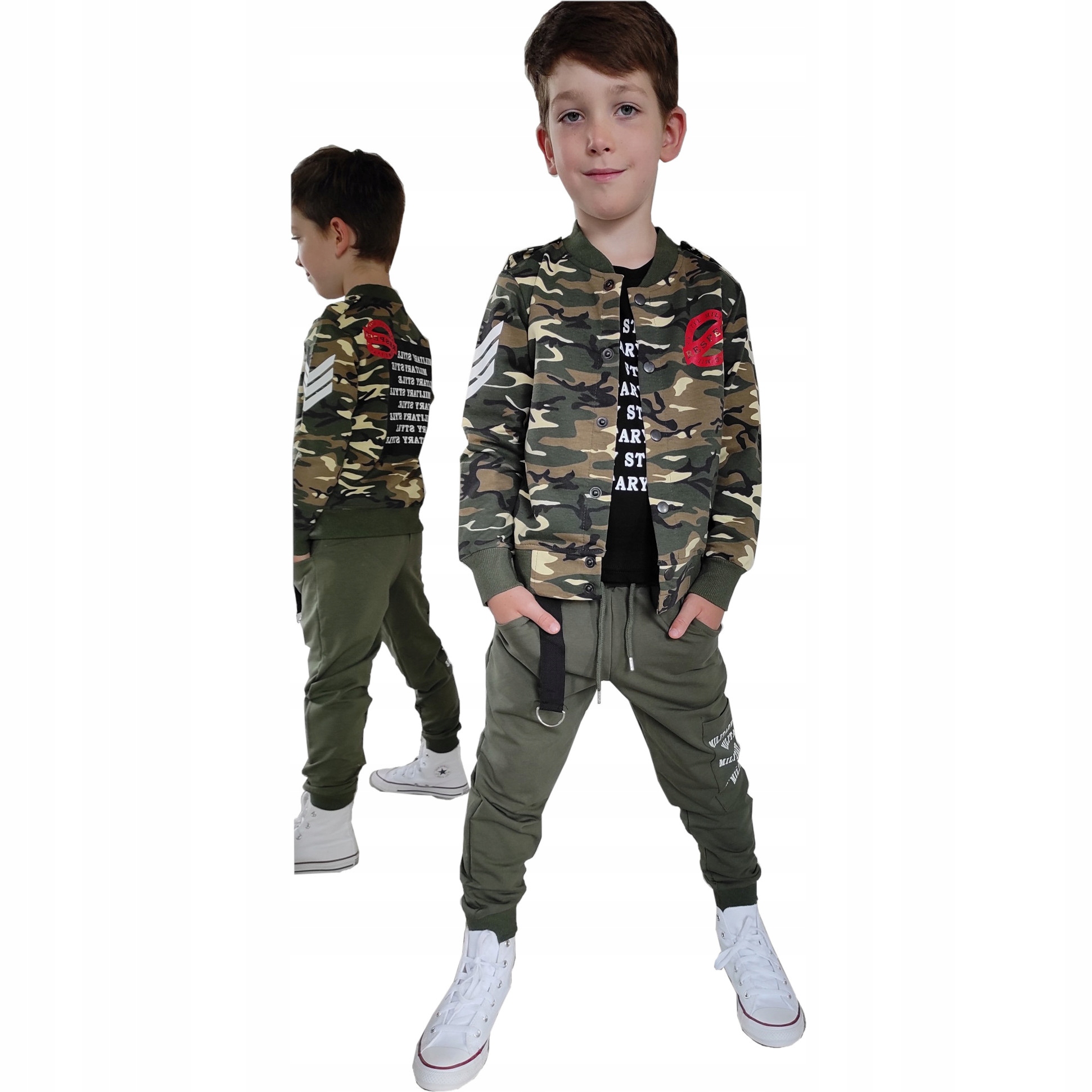 BAM 110 Beige, Brown Set, Khaki