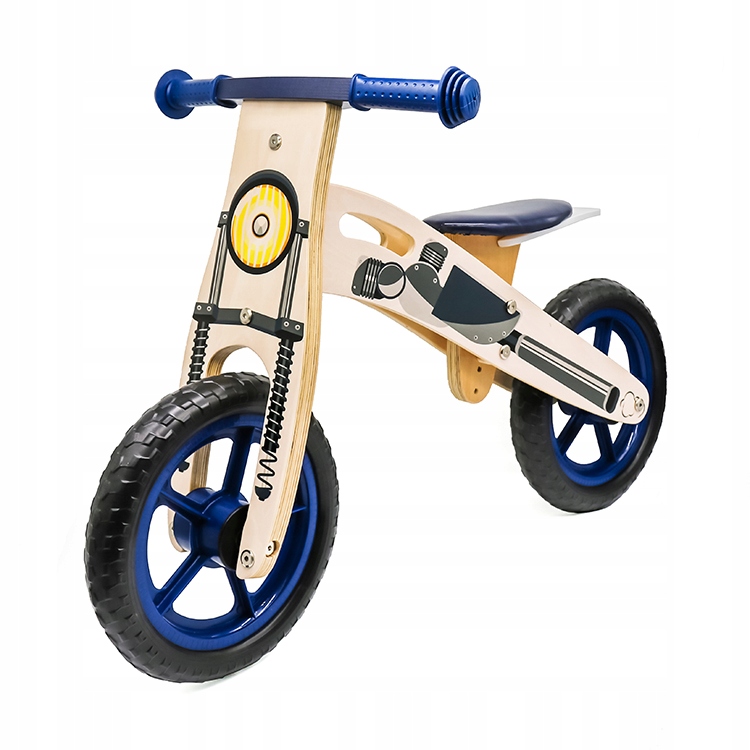 Drevený krížový bicykel - Motorek - drevené hračky!