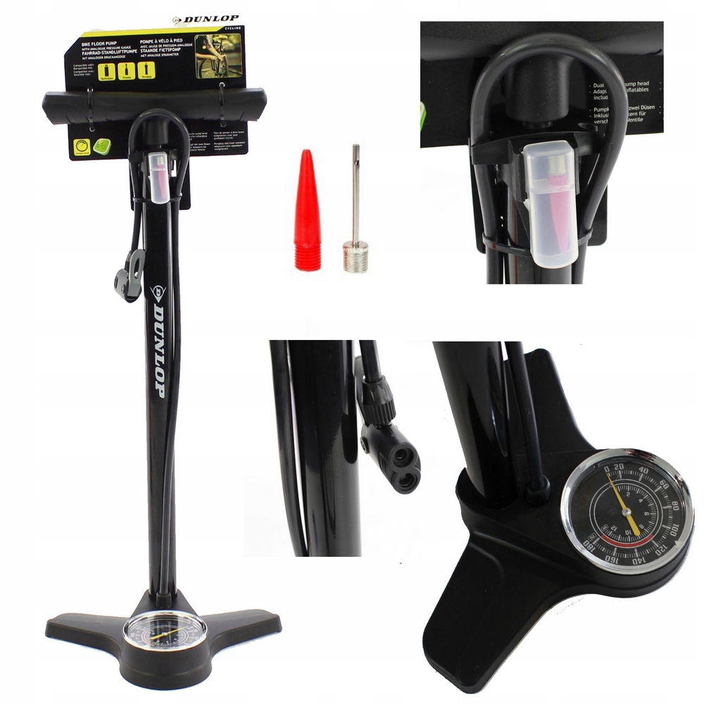 Dunlop Workshop Bicycle Pump Workshop 12bar